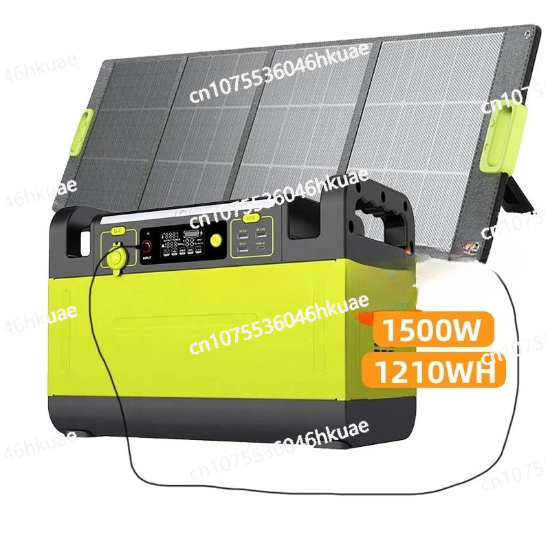 Outdoor Power Bank With Ac Outlet - Centrale elettrica portatile da 1500 watt