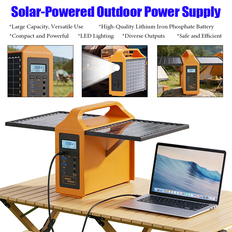 Outdoor Powerwall - Stazione di Energia Solare Portatile 150W