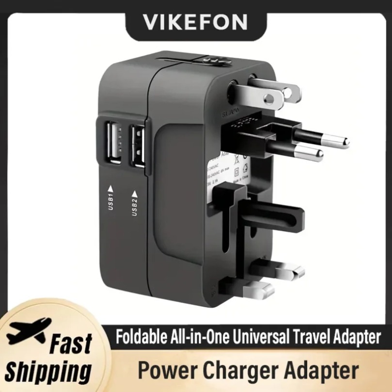 Outdoor Usb Power Adapter - Adattatore di Alimentazione Universale Pieghevole da