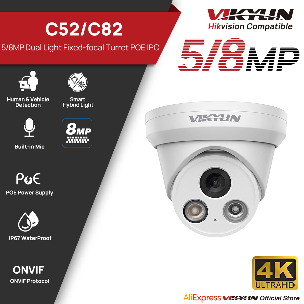 Telecamera IP VIKYLIN 5/8MP 4K - Outdoor Power G Motion recensione e prezzo