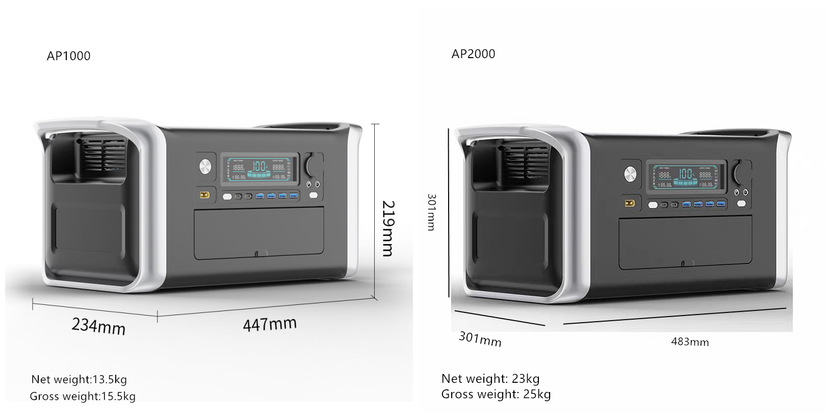 Power Bank Portatile da 1800W/ - Outdoor Power Bank With Ac Outlet recensione e prezzo