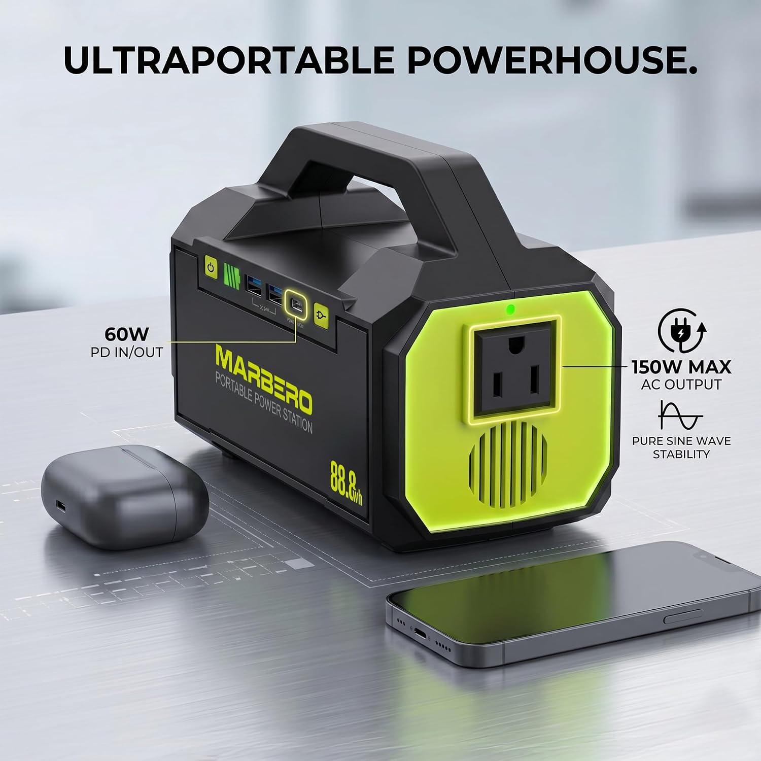 Stazione di Alimentazione Port - Outdoor Power Bank With Ac Outlet recensione e prezzo
