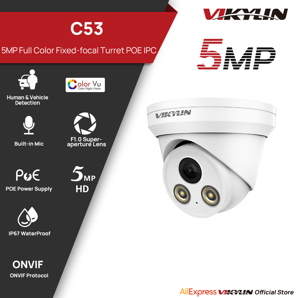 Telecamera IP VIKYLIN 5MP a co - Outdoor Power G Motion recensione e prezzo