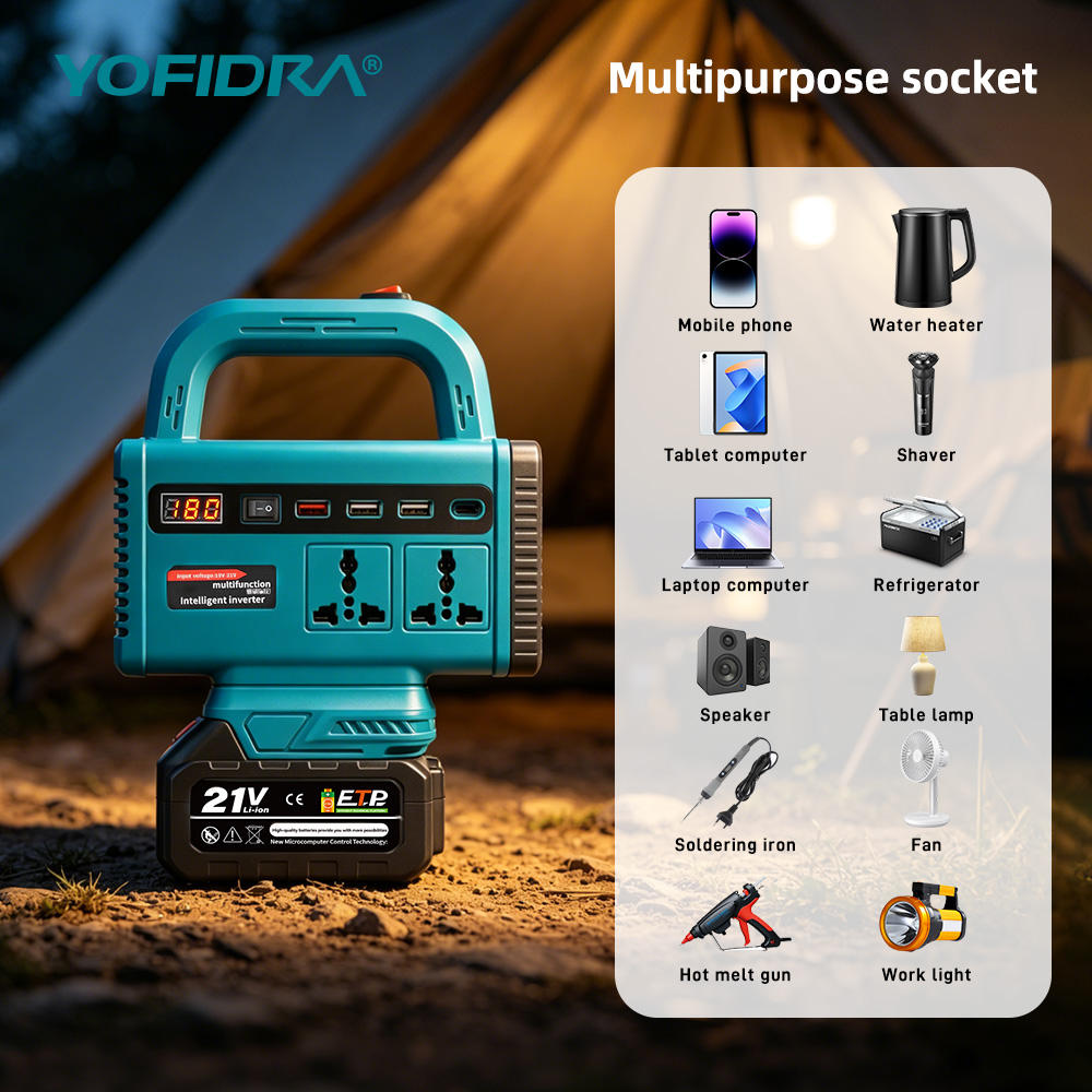 Inverter di potenza portatile  - Outdoor Usb Power Adapter recensione e prezzo