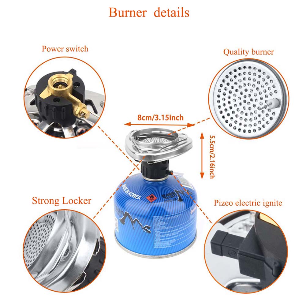 1500W BRS 61 bruciatore a pent - Outdoor Kitchen Power Burner recensione e prezzo